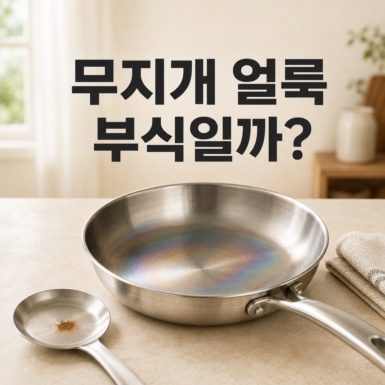 무지개얼룩