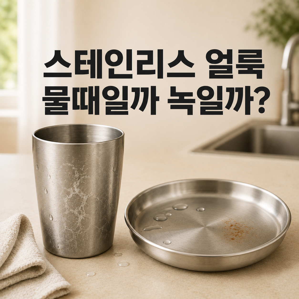 스테인리스얼룩