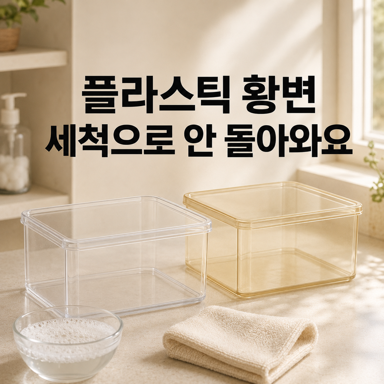 플라스틱 황변